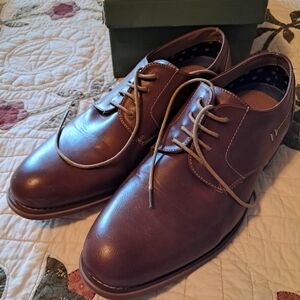 Curt And Lason Mens Brown Dress Shoes Size 12 EEE